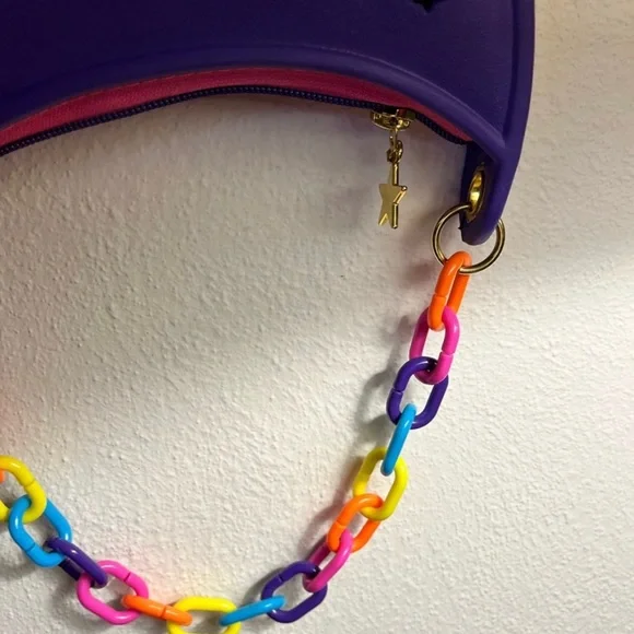 Crocs Purple Mini Shoulder Bag - Picture 7 of 7